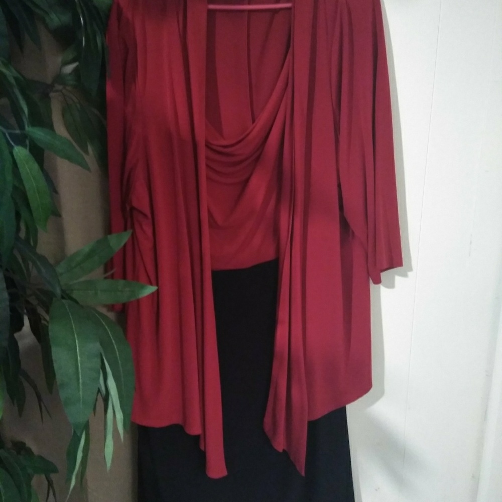 Dress with buult in jacket